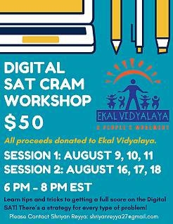 Digital Sat Cram Workshop